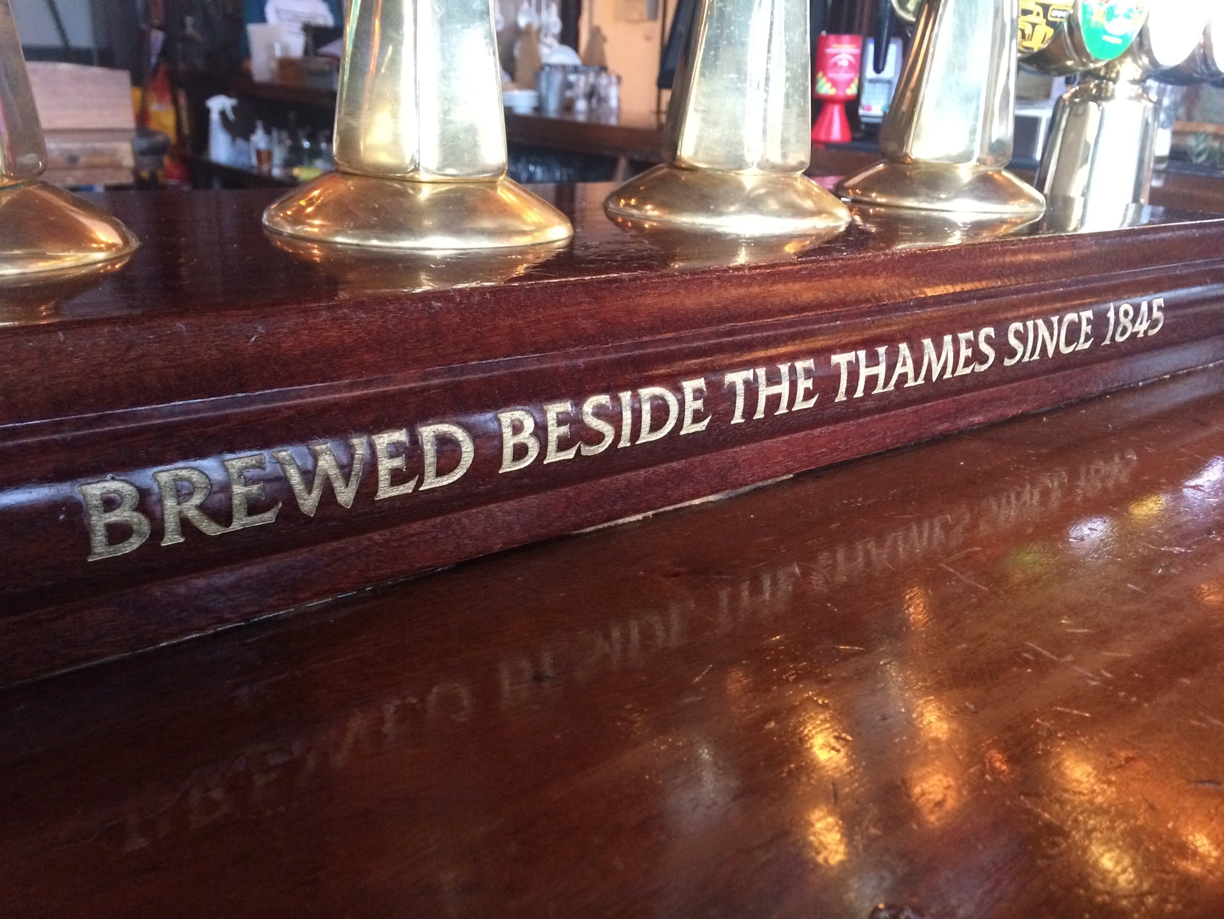 Brewed beside the Thames